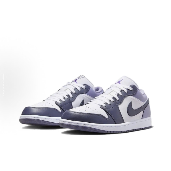 Jordan 1 Low Purple White